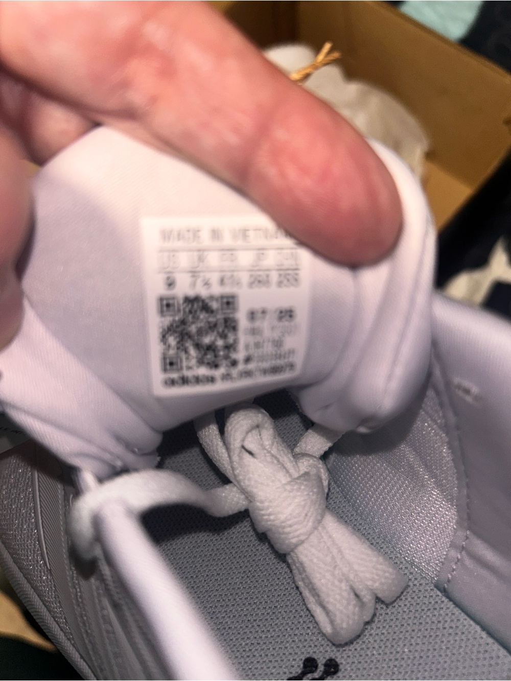adidas White ortholites Sneakers - Picture 4 of 5
